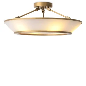 Eichholtz plafondlamp Ferette antiek messing