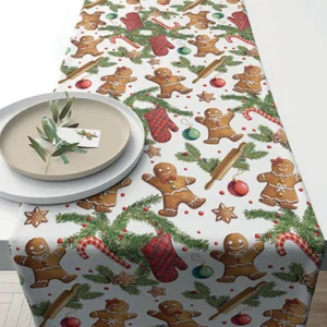 Tafelloper Peperkoekkoekjes 40 x 150 cm