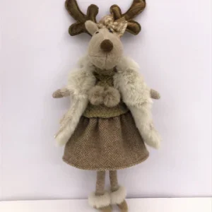Eland hangend beige/bruin meisje 44 cm