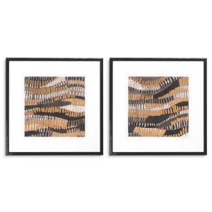 Print Metallic Undulation door June Erica Vess set 2