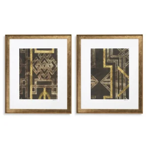 Print Trellis-patroon door Ethan Harper I set van 2